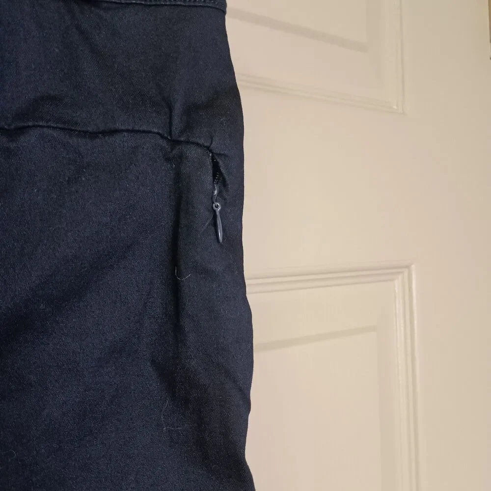 Zara Mens Pants Size XL Navy Blue Fly Jean NWT Future Skinny Leg - Picture 5 of 9